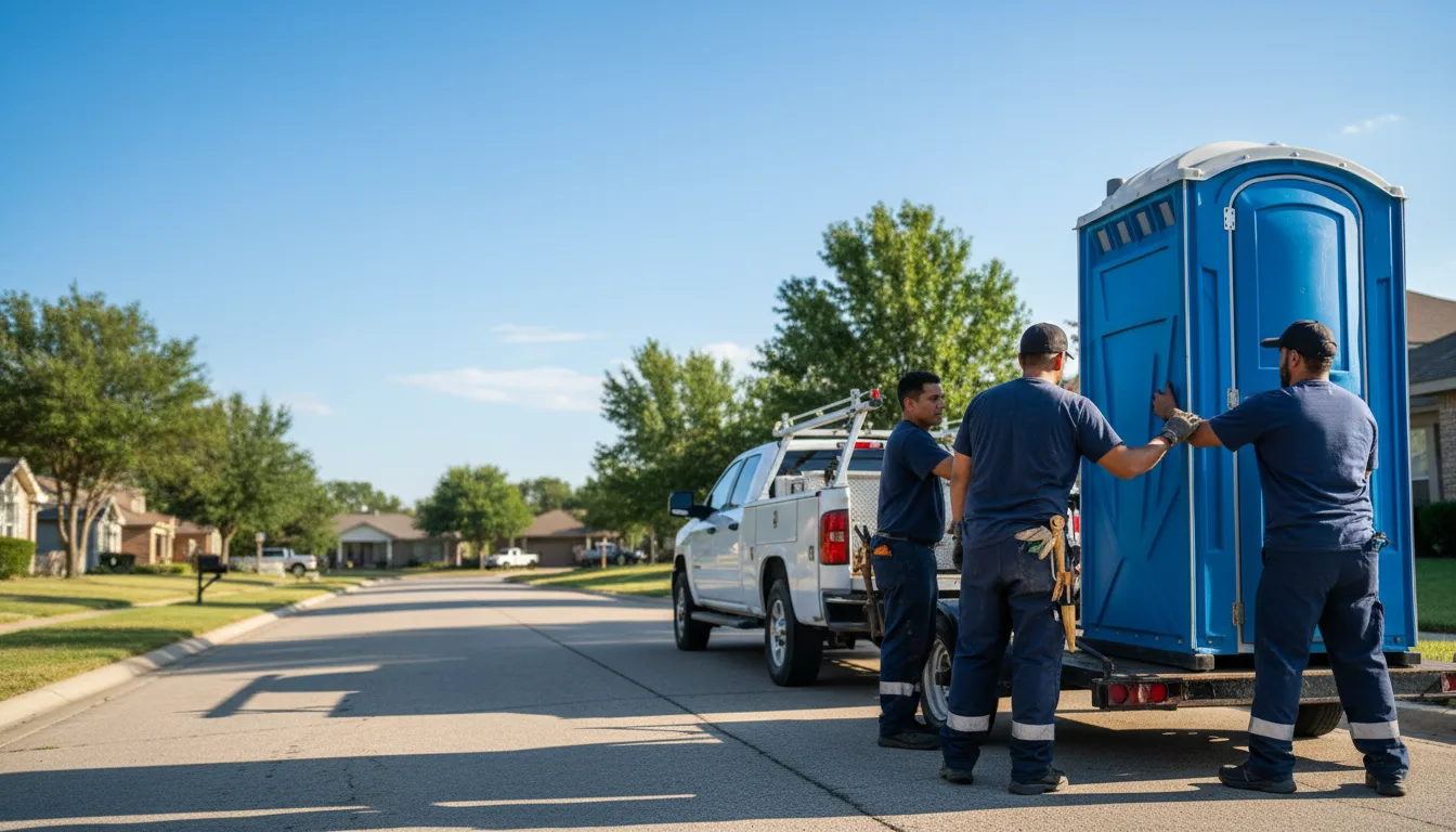 Portable Toilet Rental in Fairfield, IA near me